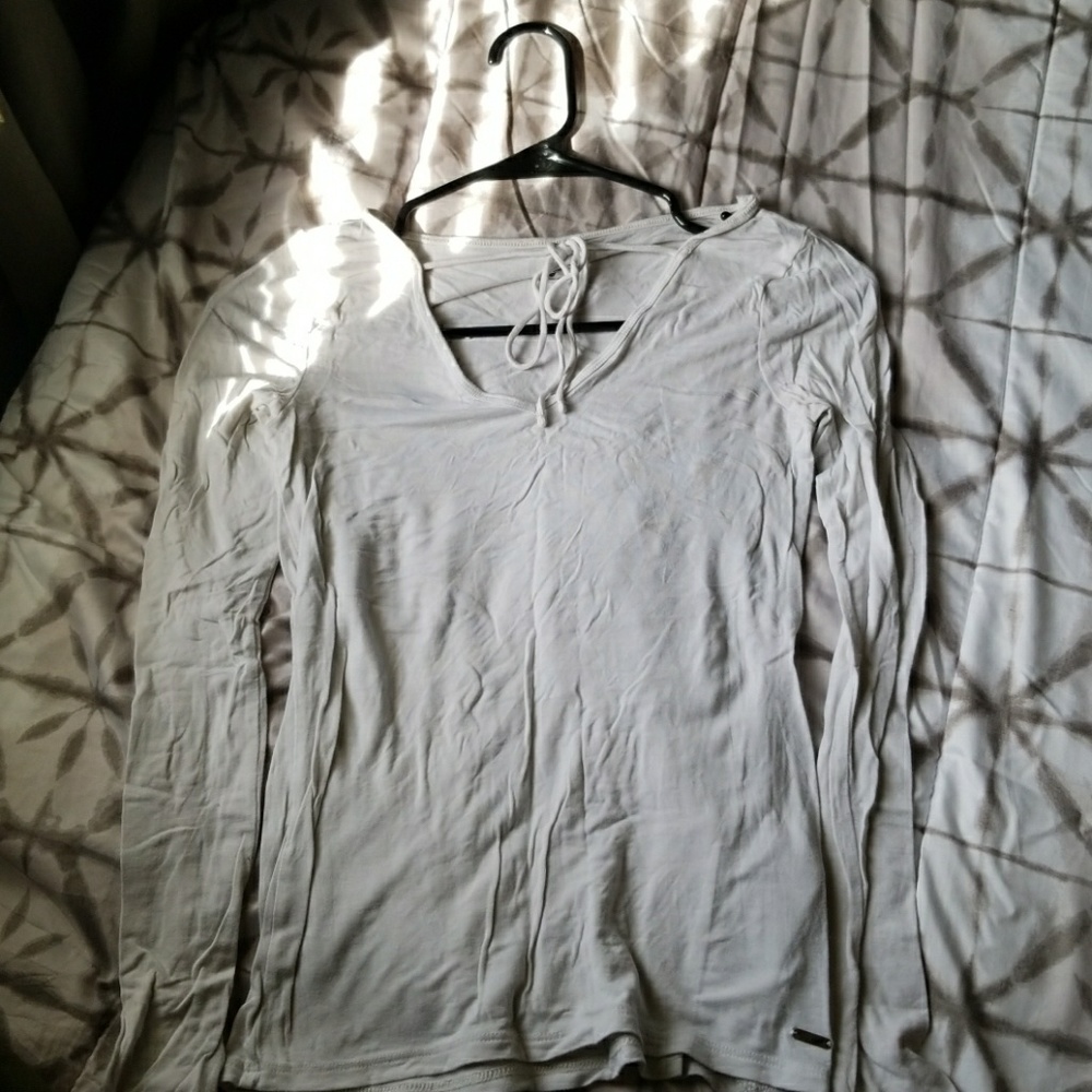 White Hollister long sleeve